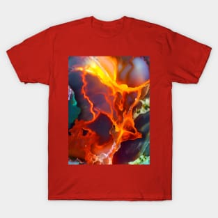 Gemstone Agate Jasper texture 7 T-Shirt